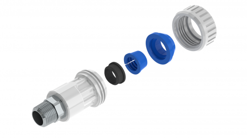 CONECTORES HEMBRA Y MACHO EN PVC CON INSERTO METÁLICO - Imagen 8