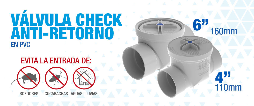 La válvula Check Anti-Retorno de PCP se volvió famosa entre los plomeros mexicanos
