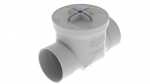 VÁLVULA CHECK ANTI-RETORNO EN PVC 4'' - 110mm